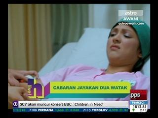 Cabaran Aisyah Ilyas jayakan dua watak