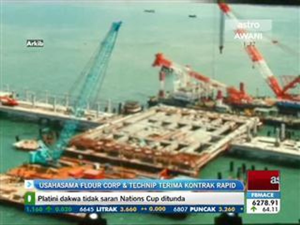 Usahasama Flour Corp & Technip terima kontrak Rapid