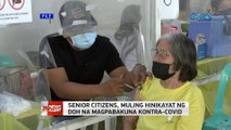 Senior citizens, muling hinikayat ng DOH na magpabakuna kontra-covid | 24 Oras News Alert