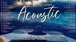 Top English Acoustic Love Songs 2021 - Ballad Guitar Acoustic Cover of Popular Songs Of All Time