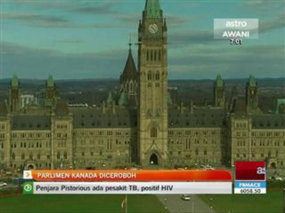 Parlimen Kanada dicerobohi