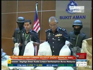 STING patahkan cubaan seludup dadah bernilai RM4 juta