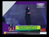 Najwa Mahyuddin sesuaikan penampilan selepas tunai haji