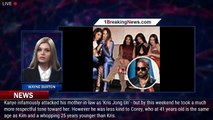 Kanye West calls Kris Jenner 'a hero' while slamming her 'godless' boyfriend Corey Gamble... l - 1br