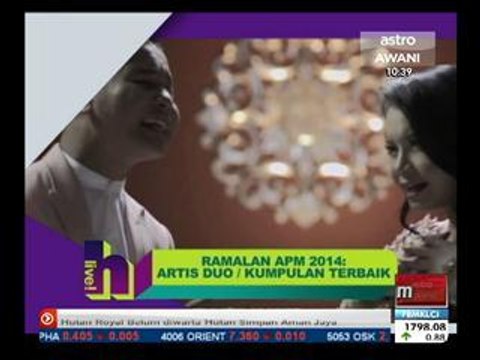 Ramalan APM 2014: Artis Duo / kumpulan terbaik