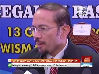 SPRM sedia bantu Kastam perbaiki prosedur jabatan
