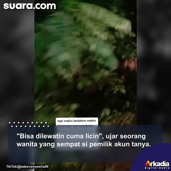 Curhat Ojol Wanita Melintas di Jalan Licin dan Berbatu Saat Malam Hari, Mengaku Lihat Kejanggalan Ini