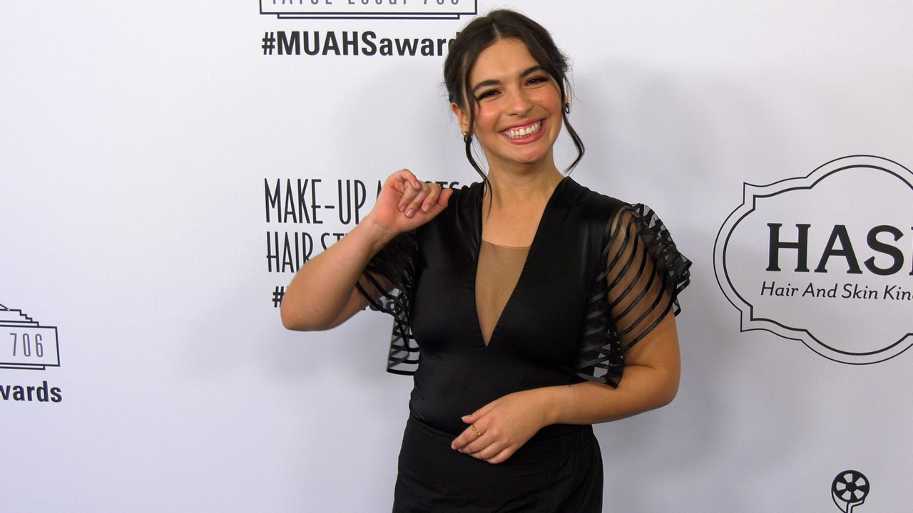 Isabella Gomez 2022 MUAHS Awards! Red Carpet Fashion
