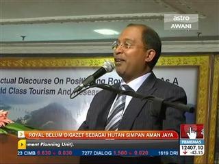 Royal Belum digazet sebagai hutan simpan Aman Jaya