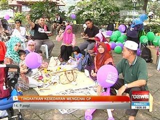 Tingkatkan kesedaran mengenai Cerebral Palsy