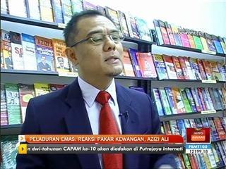 Pelaburan emas: Reaksi pakar kewangan, Azizi Ali