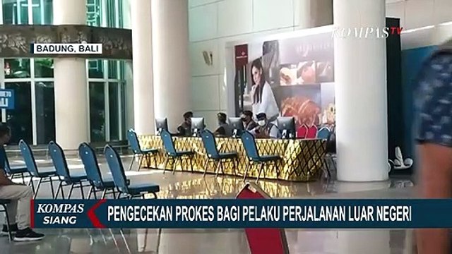 Pelaku Perjalanan Luar Negeri Harus Lewati Pos Pemeriksaan Prokes di Bandara I Gusti Ngurah Rai!