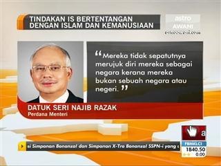 Tindakan IS bertentangan dengan ajaran Islam