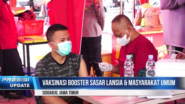 Kapolresta Sidoarjo Meninjau Pelaksanaan Vaksinasi Covid-19 Bagi Pelaku UMKM dan Masyarakat Umum