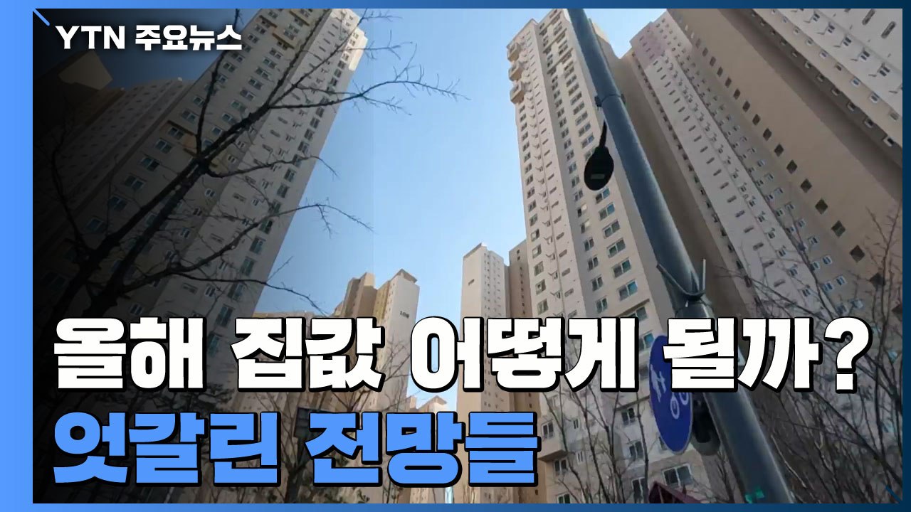 올해 집값 전망...중개업소 63% "하락" vs 전문가 64% "상승" / YTN