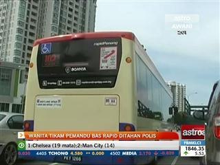 Wanita tikam pemandu bas Rapid ditahan polis