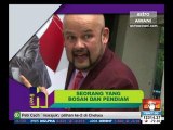 Harith Iskander seorang yang bosan dan pendiam