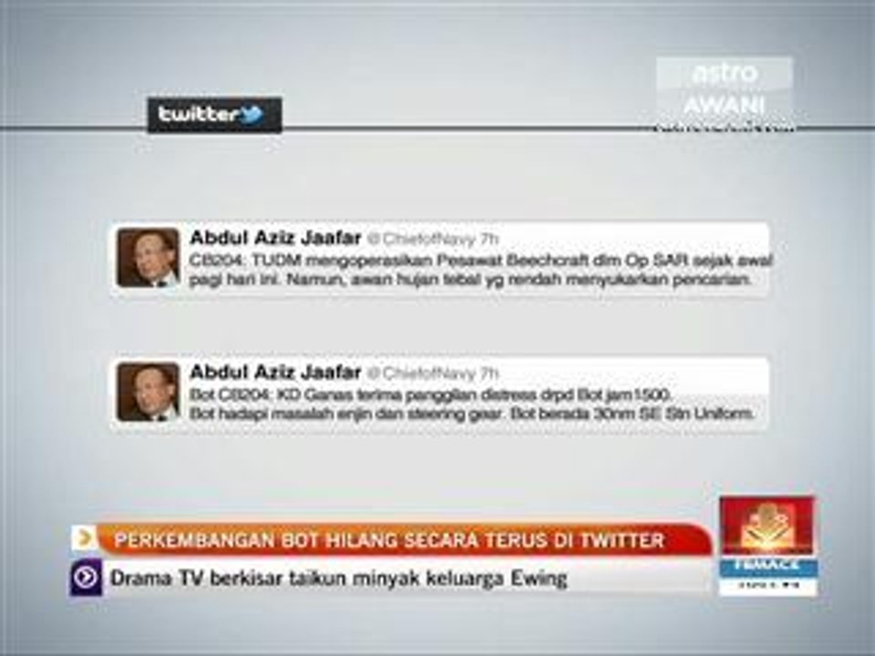 Perkembangan bot hilang secara terus di Twitter
