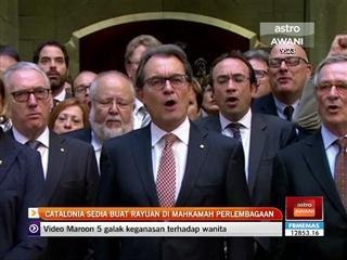 Catalonia sedia buat rayuan di mahkamah perlembagaan