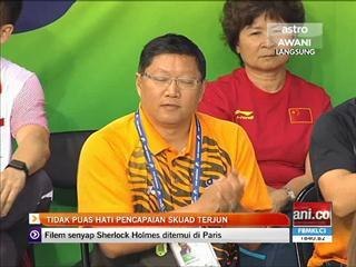 Tidak puas hati pencapaian skuad terjun