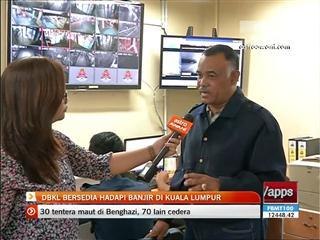 DBKL bersedia hadapi banjir di Kuala Lumpur