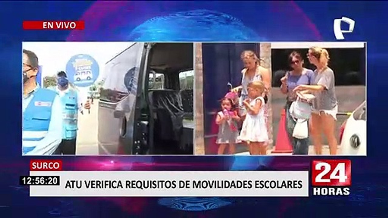 “Retorno seguro a clases”: ATU supervisa vehículos de movilidad escolar