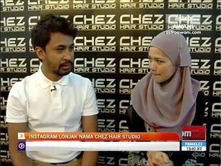 Instagram lonjak nama Chez Hair Studio