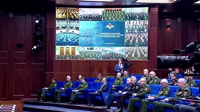 Russian President Vladimir Putin warns the West over Ukraine