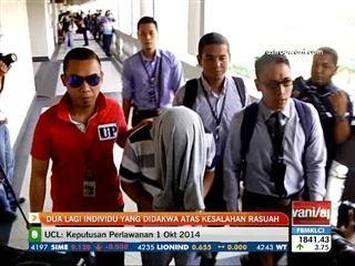 Dua lagi individu yang didakwa atas kesalahan rasuah