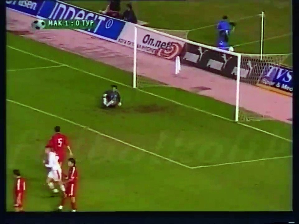 Macedonia 1-2 Turkey 12.10.2002 - UEFA EURO 2004 Qualifying Round 7th Group Matchday 2