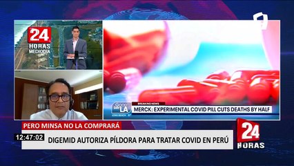 Gerente de Merck sobre píldora antiCOVID: es un producto “sólido y sustentable”