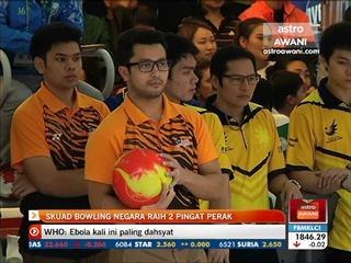 Skuad boling negara raih dua pingat perak