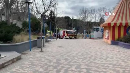Madrid'de Lunaparktaki Oditoryumunun Çatısı Çöktü: 13 Yaralı