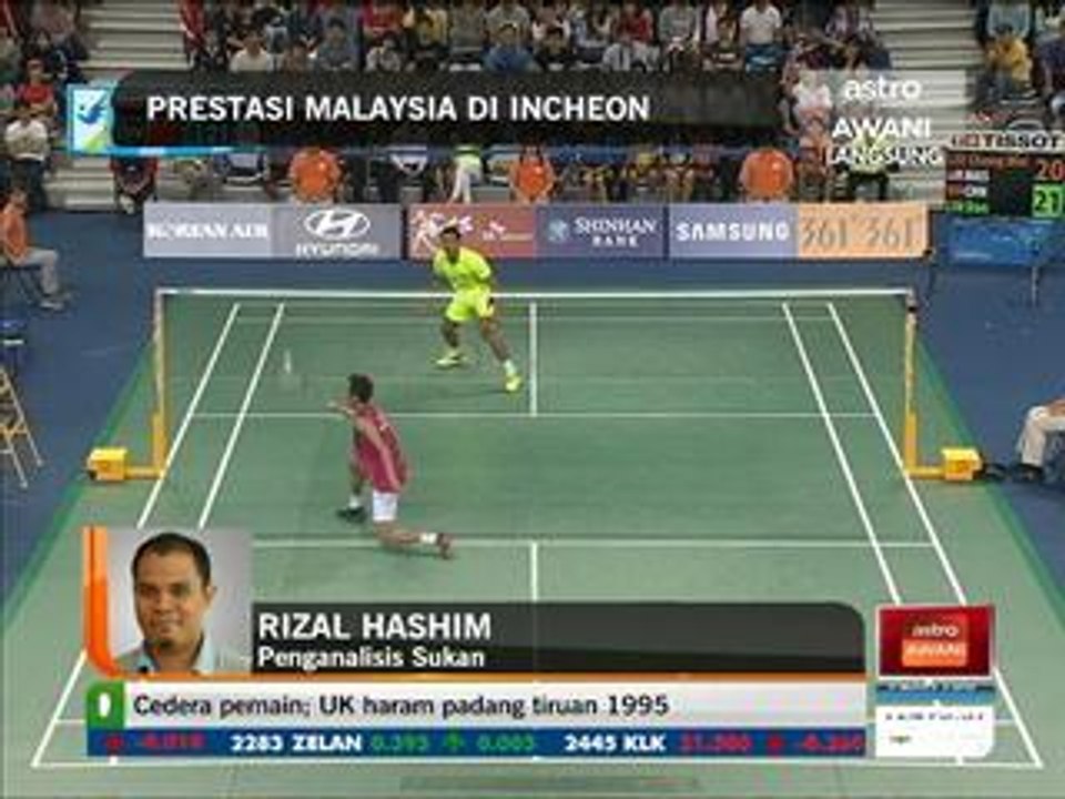 Prestasi Malaysia di Incheon