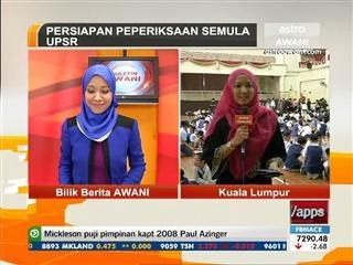 Persiapan peperiksaan semula UPSR