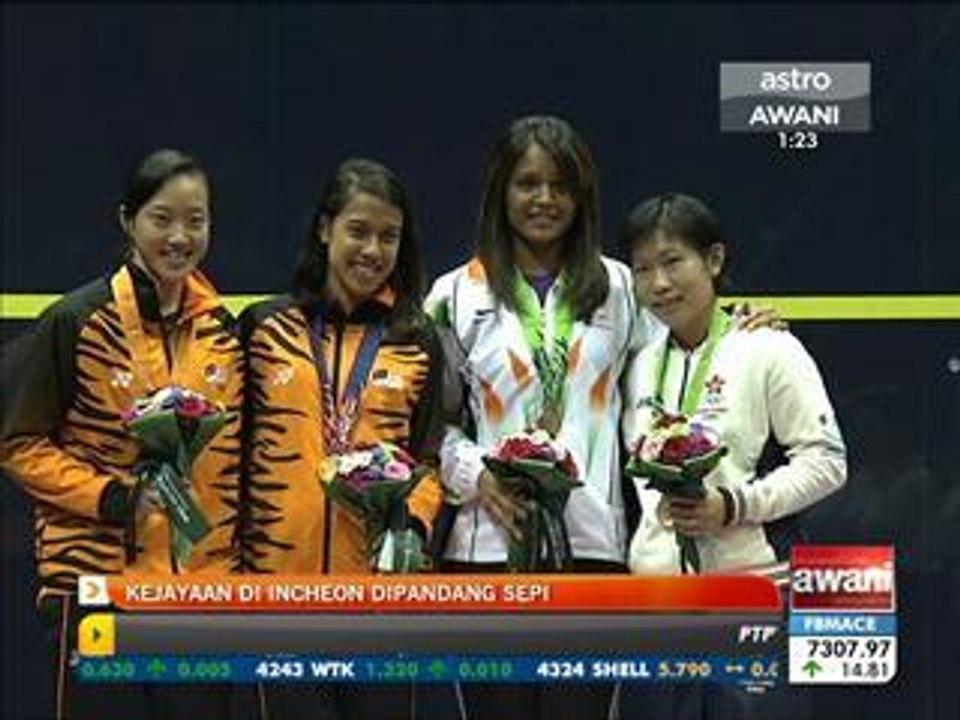 Kejayaan di Incheon dipandang sepi