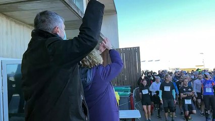 Valtrède 2022 : Roland Mouren le maire libère les coureurs