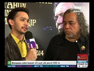 Pelukis terlibat dalam konsert Hayat 45 Tahun Ramli Sarip