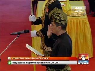komposisi Exco Selangor kekal