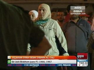 Pelarian Syria desak dibawa ke Itali