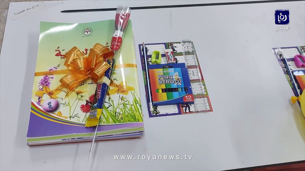 هكذا استقبلت مدرسة أنس بن مالك الطلبة بعد عودتهم إلى صفوفهم في الفصل الدراسي الثاني