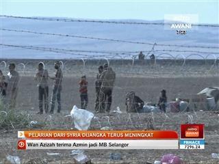 Pelarian dari Syria dijangka terus meningkat