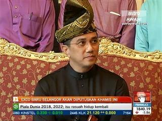 Exco baru Selangor akan diputuskan Khamis ini