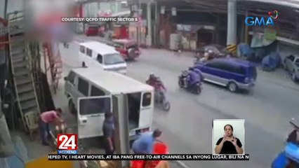 Truck na walang driver, nang-araro dahil umano sa bigat ng karga; 6 sugatan | 24 Oras