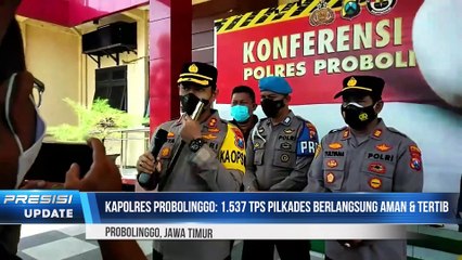 Klarifikasi Video Viral Ricuh Pilkades, Kapolres Probolinggo Tegaskan Tidak Ada Benturan Fisik