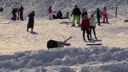 ULUDAĞ'DA 'HAFTA SONU' YOĞUNLUĞU