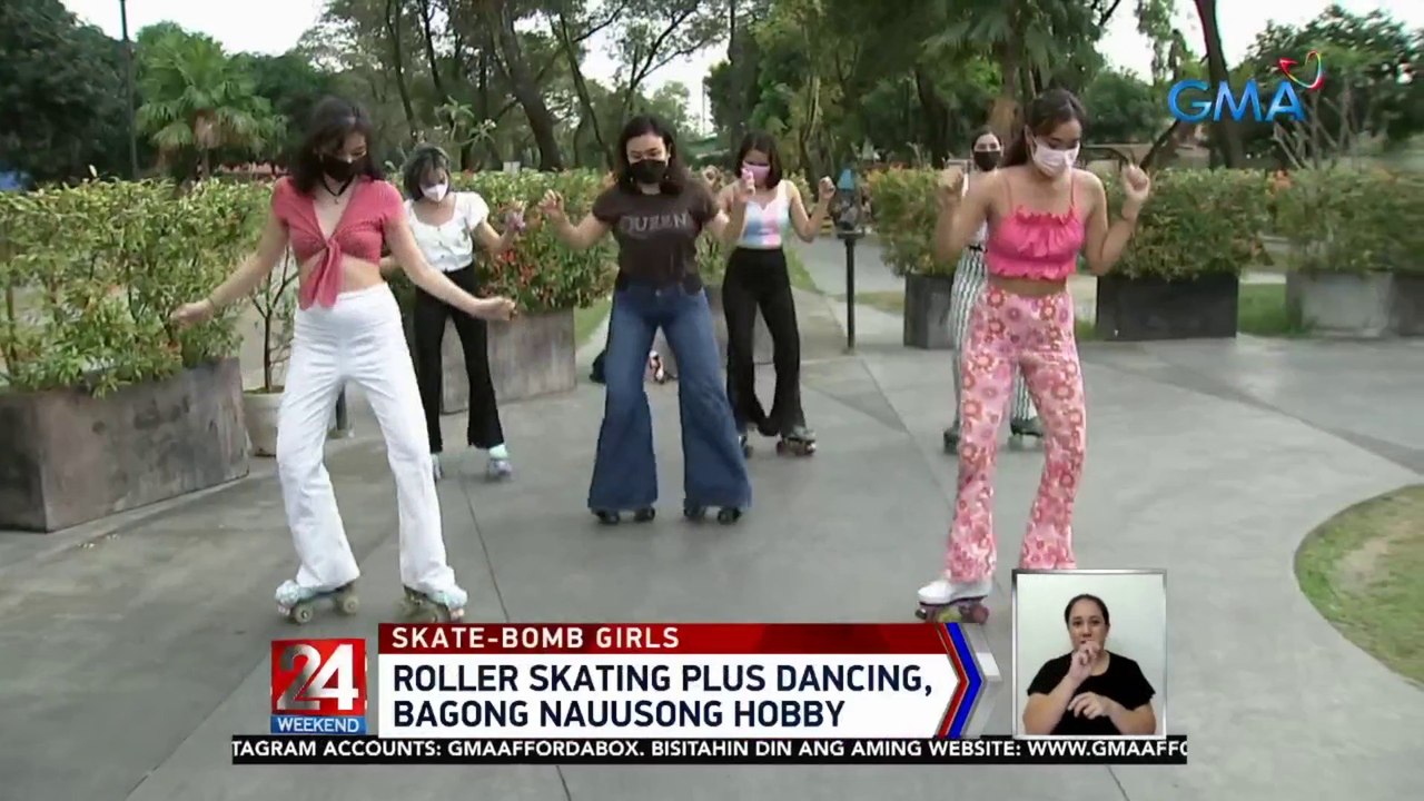 Roller skating plus dancing, bagong nauusong ho...