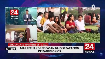 Sunarp: aumentan matrimonios bajo separación de bienes