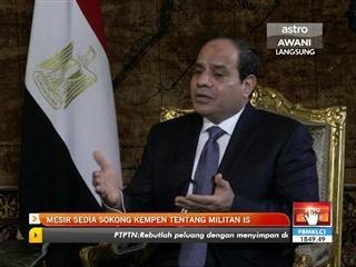 Mesir sedia sokong kempen tentang militan IS