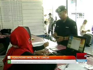 Pengundian Awal PRK N1 lancar